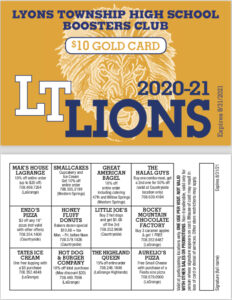 LT Boosters Gold Card